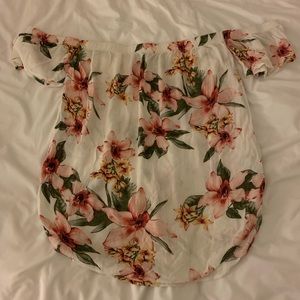 Cute off the shoulder top